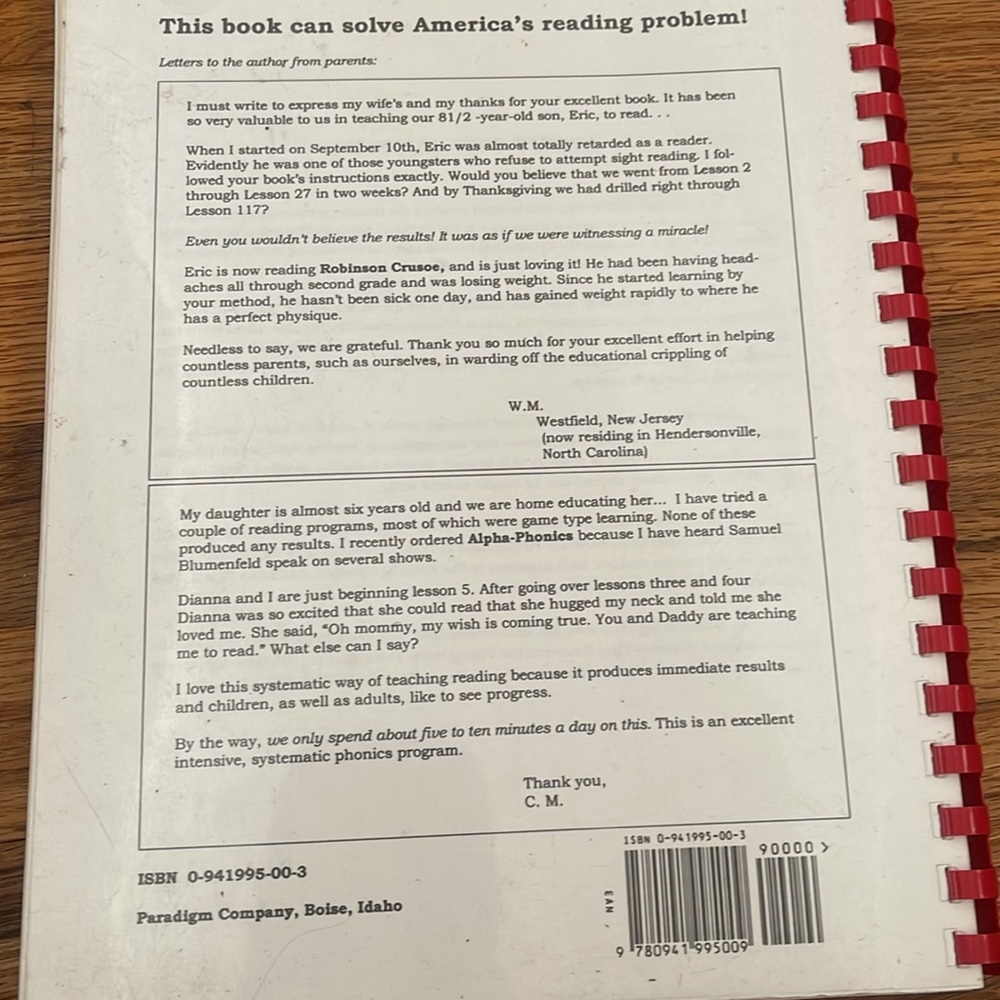 Alpha-Phonics Book with CD-Systematic Way of teaching Reading! - Picture 7 of 7
